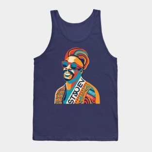 Stevie Wonder WPAP Limit Color Tank Top